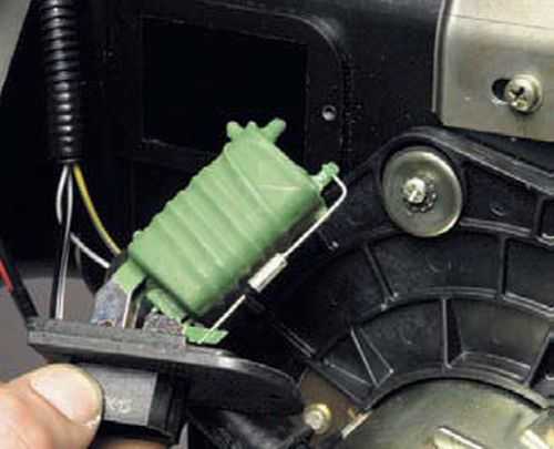 Резистор отопителя приора без кондиционера