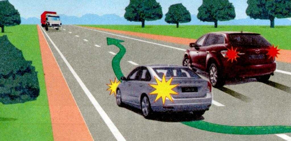 В этой заметке рассмотрим следующую ситуацию: у впереди едущего автомобиля не горят стоп сигналы. При ударе этого автомобиля в заднюю часть, кого из водителей