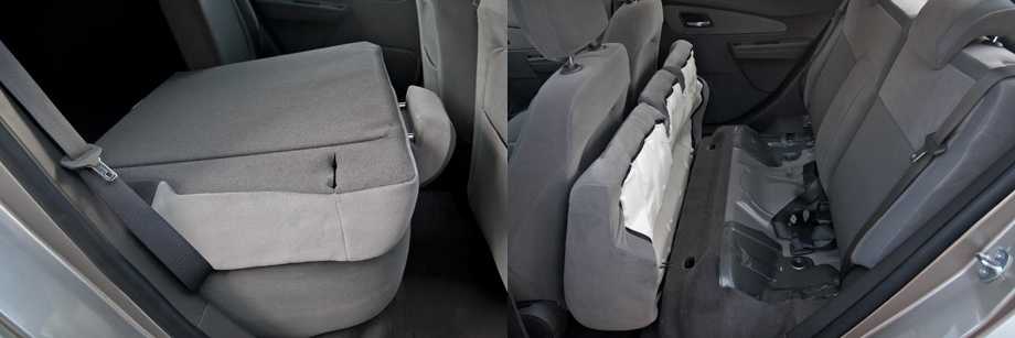 Для увеличения полезной площади багажника в Шевроле Лачетти можно воспользоваться снятием задних сидений
