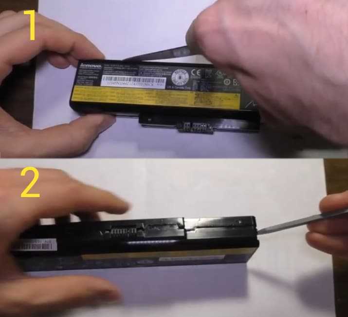 Ремонт аккумулятора ноутбука: видео, фото, пошаговая инструкция