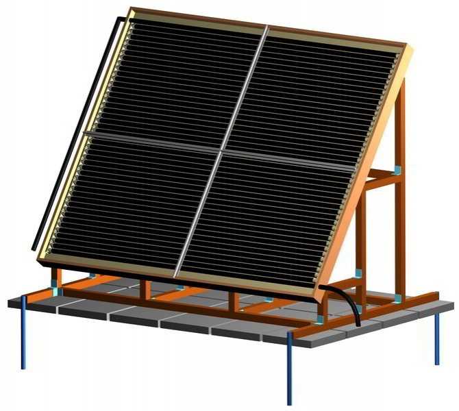 Воздушный солнечный коллектор устройство схемы конструкции | всё об отоплении