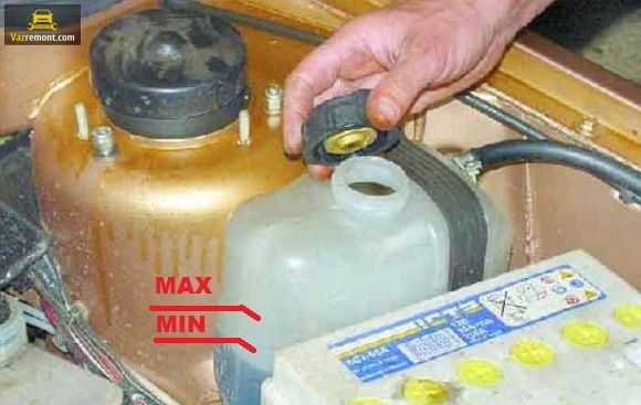 Замена охлаждающей жидкости на ваз 2109 как слить и залить тосол