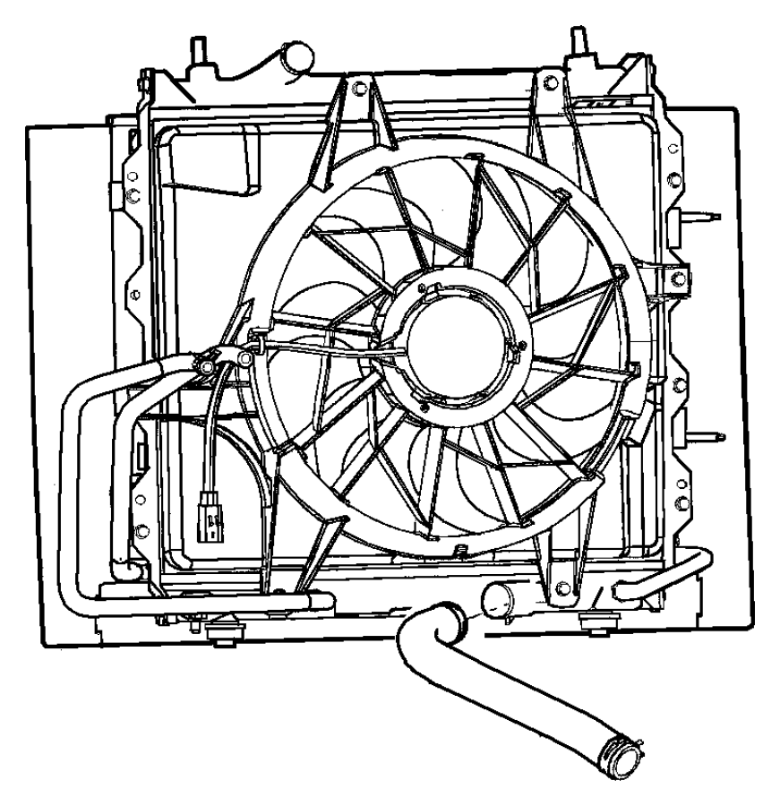 Схема системы охлаждения двигателя волга с крайслером
