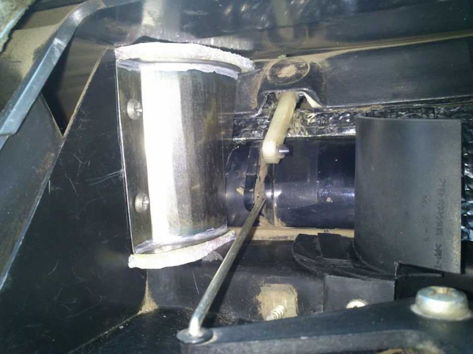 Очистка системы вентиляции картера мотора