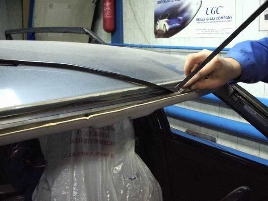 Как заменить лобовое стекло на ваз 2110