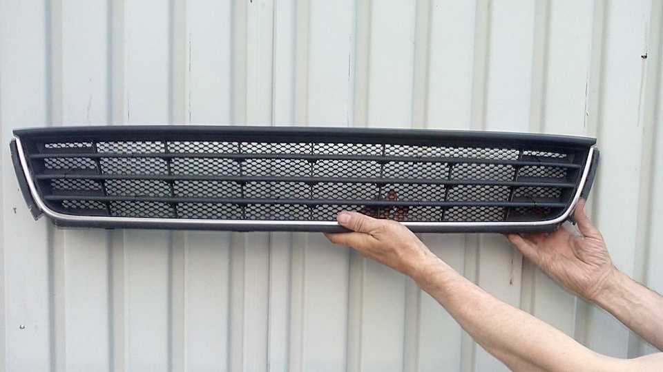 Решетка на радиатор фольксваген поло: установка