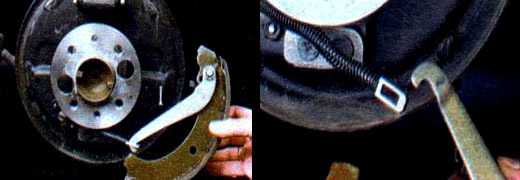 Описание процедуры замены тормозных колодок передних колес (для применения на моделях ваз-2106 / ваз-2103)