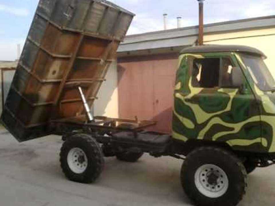 Технический и дизайнерский тюнинг грузовика уаз-3303 головастик