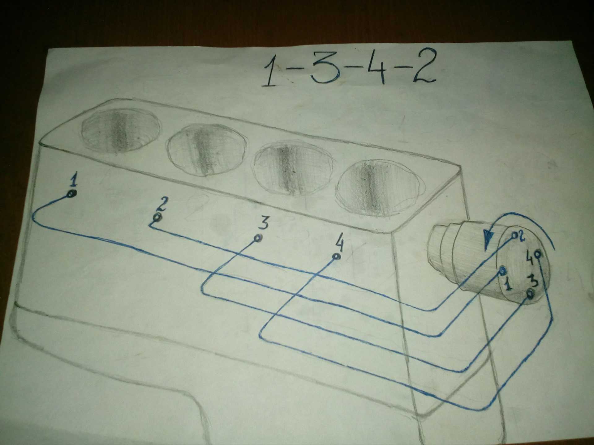 Провода замка зажигания автомобилей ваз 2108, 2109, 21099