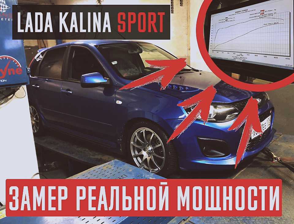 Эксклюзив: замеряем реальную мощность лады весты на диностенде