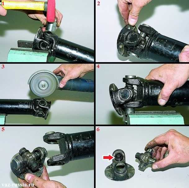 Как и когда проводить шприцевание крестовины карданного вала: инструкция