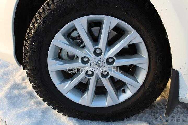 Toyota camry 2007: размер дисков и колёс, разболтовка, давление в шинах, вылет диска, dia, pcd, сверловка, штатная резина и тюнинг