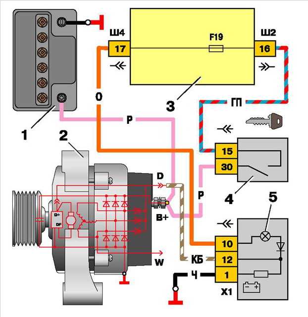 Не дает зарядку генератор ваз 2107 инжектор и карбюратор: почему горит лампочка аккумулятора, признаки, причины и способы устранения, инструкции с фото и видео