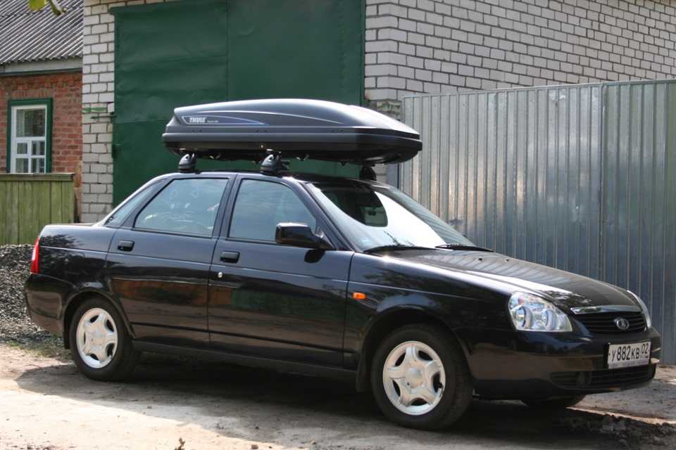 Багажника крыша приоре седана