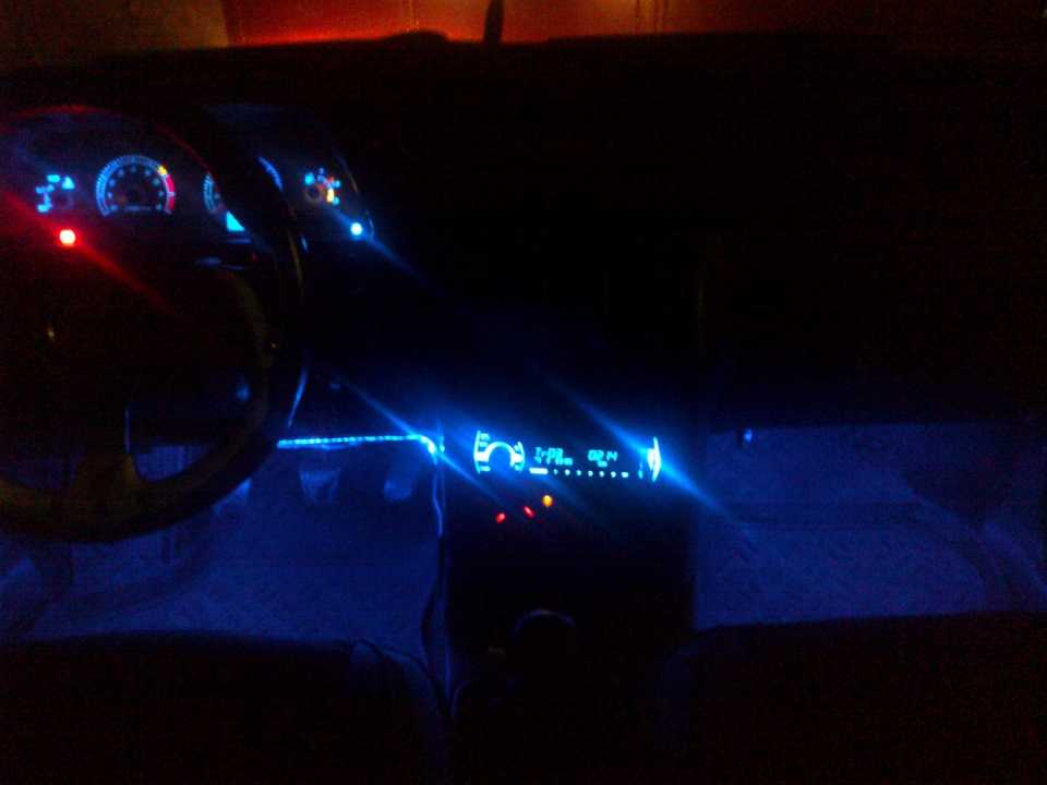 Подсветка приборной панели авто своими руками